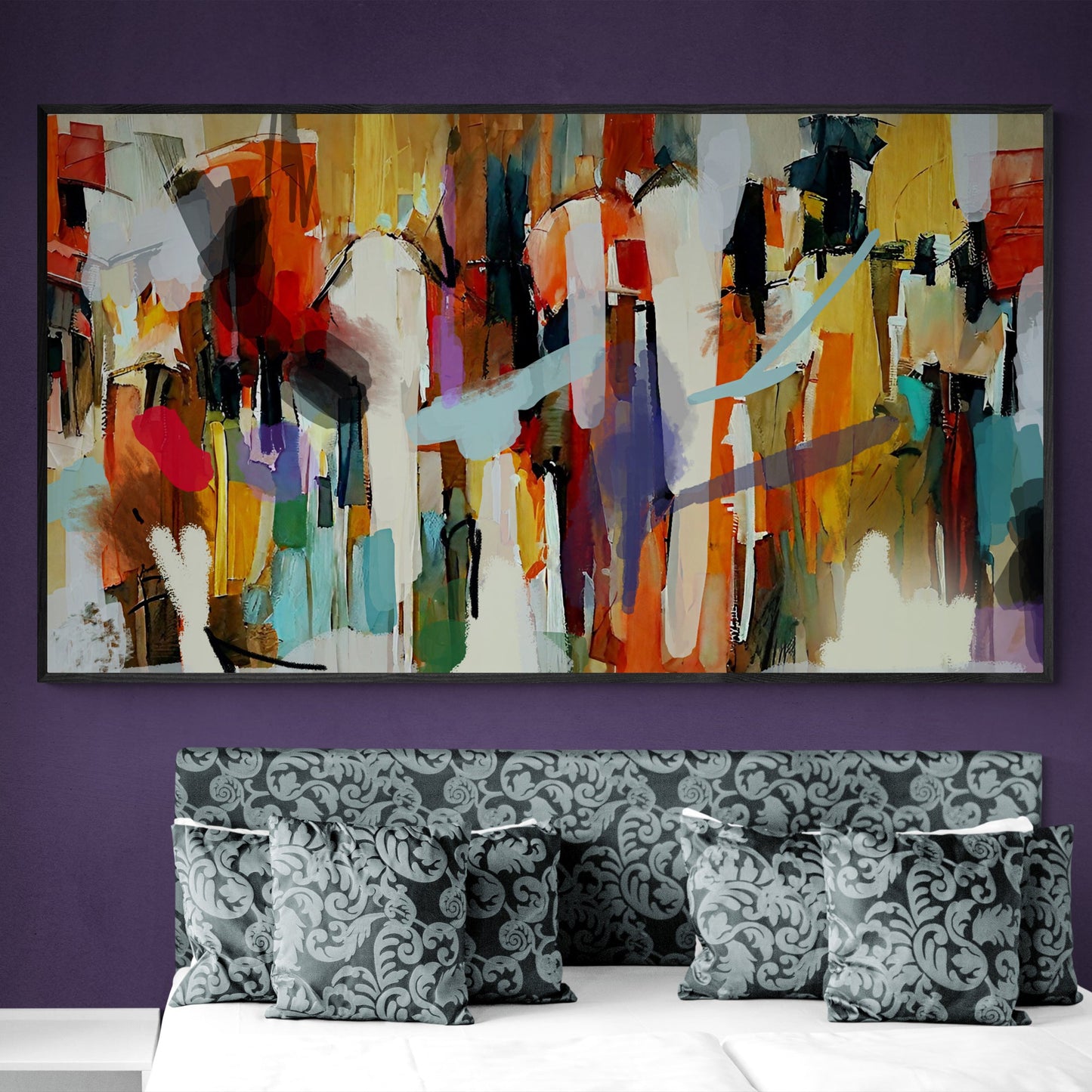 Canvas Print: "Resonant Hues"
