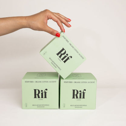 Organic Pads with wings - Regular 3 pack Bundle