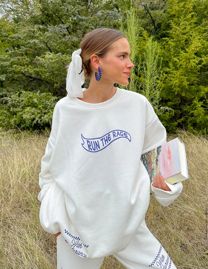 Run the Race Unisex Crewneck