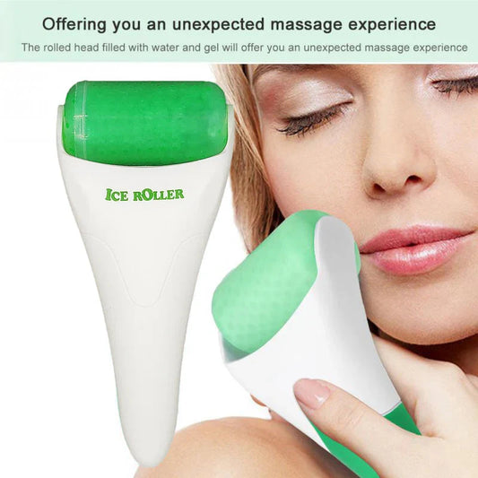 Cooling Ice Roller Facial Massager – Anti-Wrinkle, Depuff & Lift Tool