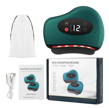 Electric Gua Sha Massager – Heat, Vibration & LED