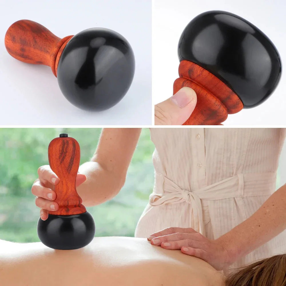 Electric Gua Sha Massager – Hot Stone Natural Bian Stone