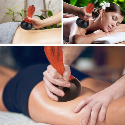 Electric Gua Sha Massager – Hot Stone Natural Bian Stone
