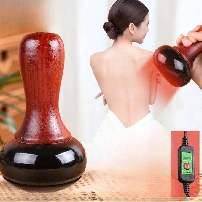 Electric Gua Sha Massager – Hot Stone Natural Bian Stone