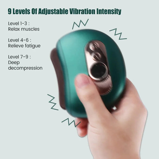 Electric Gua Sha Massager – Heat, Vibration & LED