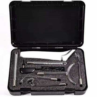 6-in-1 High Frequency Facial Machine – Touch Panel Electrotherapy Wand