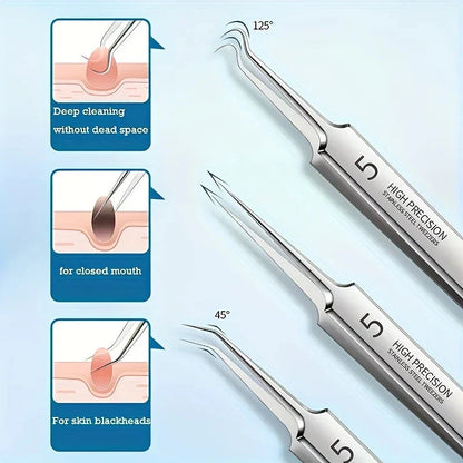 Stainless Steel Blackhead & Blemish Removal Kit