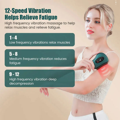 Electric Gua Sha Massager – Heat, Vibration & LED