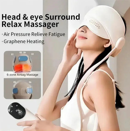 Air Pressure Graphene Eye & Head Massager