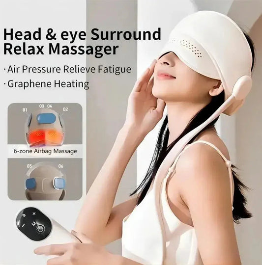 Air Pressure Graphene Eye & Head Massager