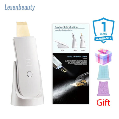 Ultrasonic Skin Scrubber Facial Cleaner