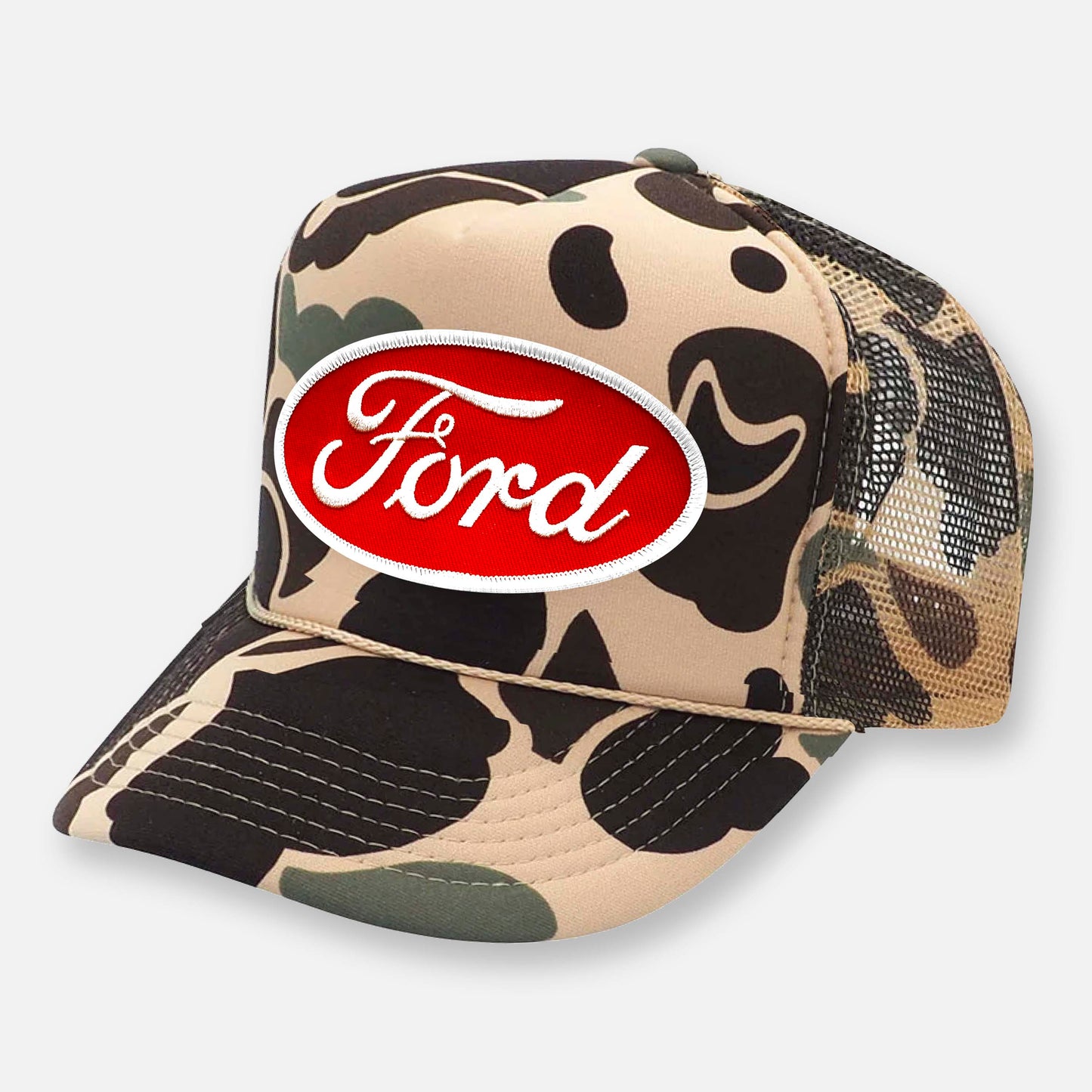 BROWN CAMO CURVED BILL HAT COLLECTION