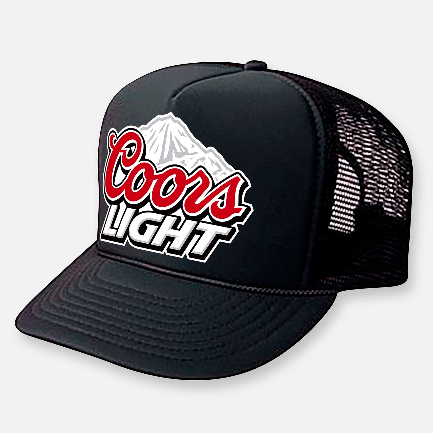 SILVER BULLET CURVED BILL TRUCKER