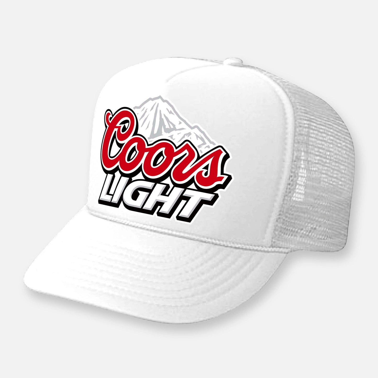 SILVER BULLET CURVED BILL TRUCKER