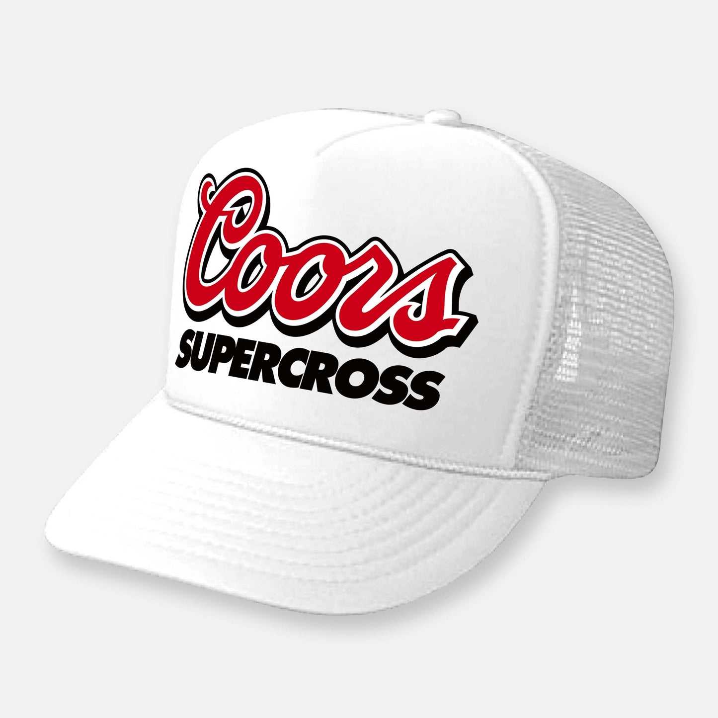 SILVER BULLET CURVED BILL TRUCKER