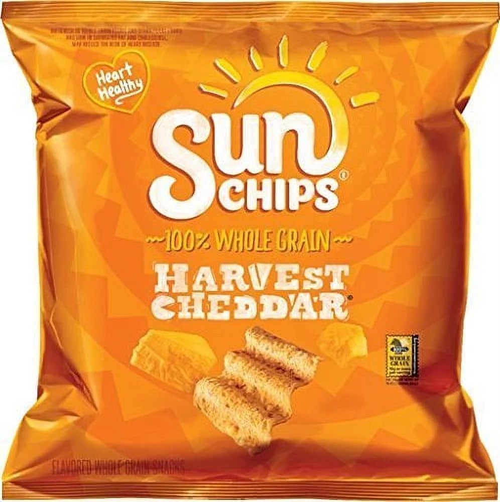 SUNCHIPS Harvest Cheddar 2.37 oz. 24 pack