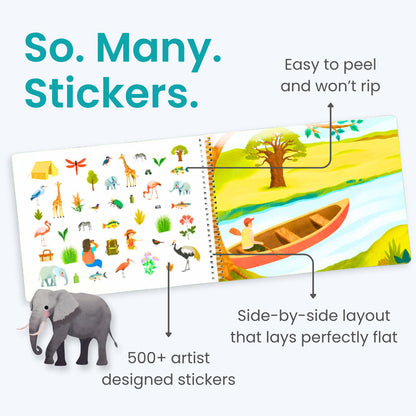 The Safari Sticker Book