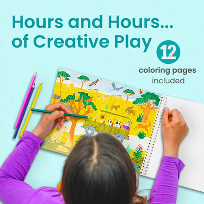 The Safari Sticker Book