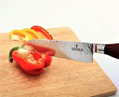 Damascus VG10 Santoku Knife – 7.25" High Carbon Japanese Blade