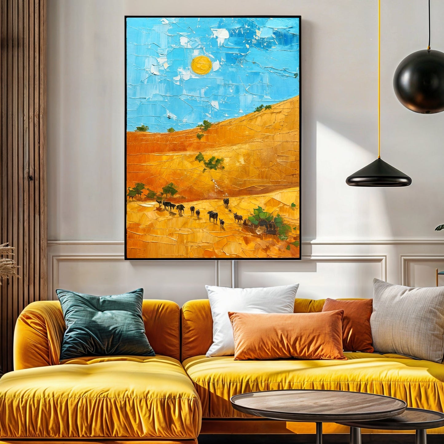 Canvas Print: "Savannah Daze"