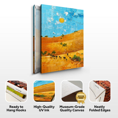 Canvas Print: "Savannah Daze"