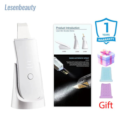 Ultrasonic Skin Scrubber Facial Cleaner
