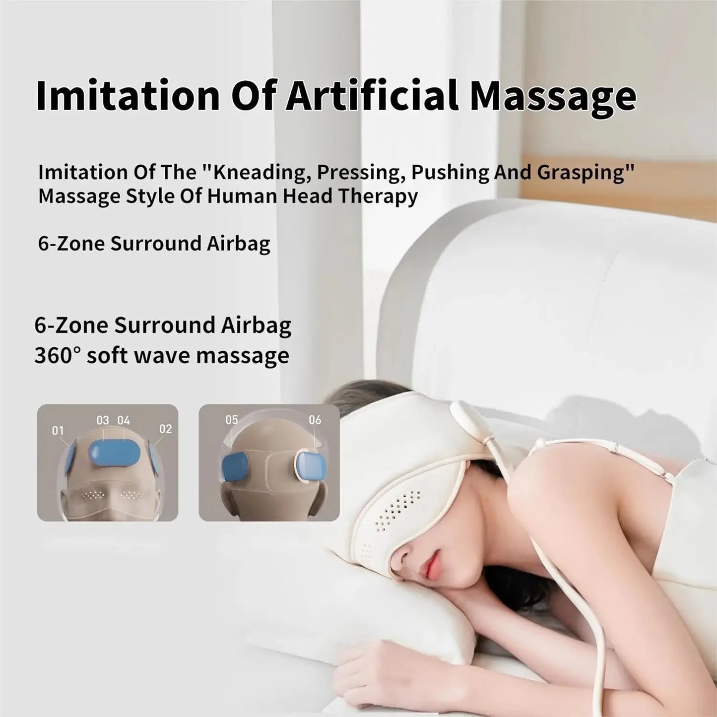 Air Pressure Graphene Eye & Head Massager
