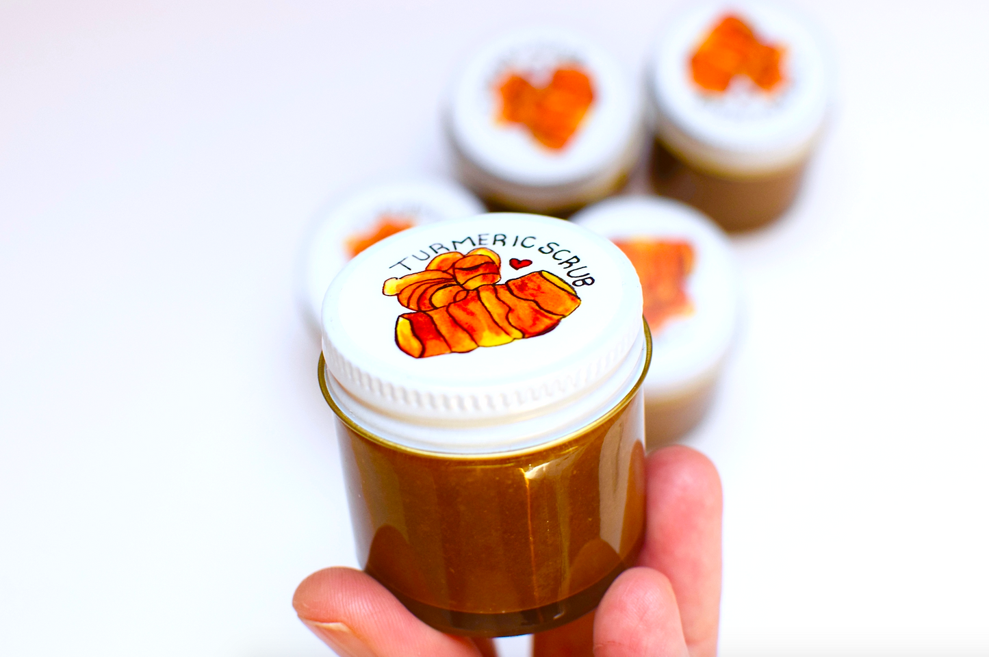 Turmeric Honey Scrub