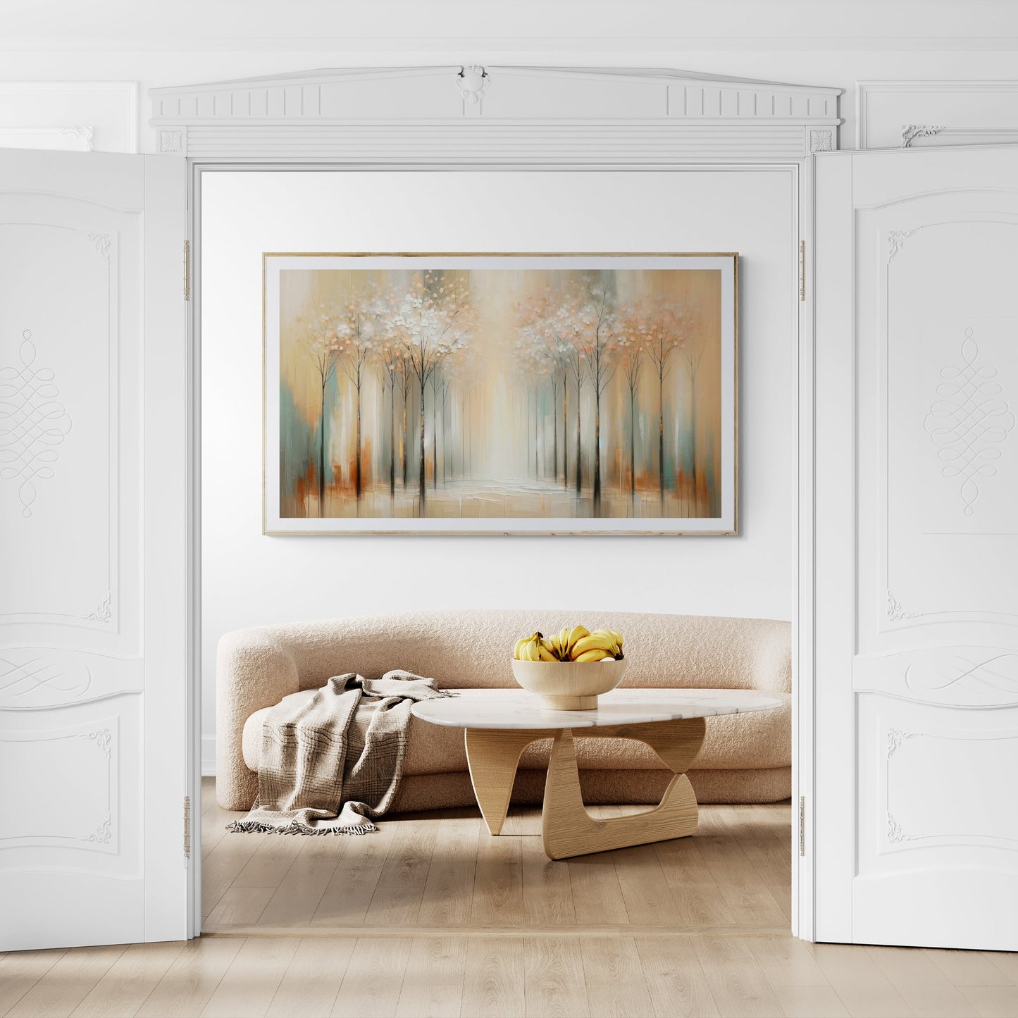 Canvas Print: "Serenity Bloom"