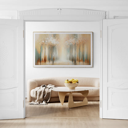 Canvas Print: "Serenity Bloom"