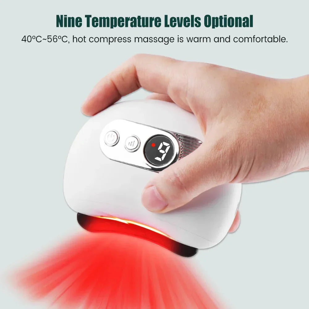 Electric Gua Sha Massager – Heat, Vibration & LED