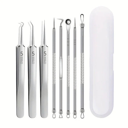 Stainless Steel Blackhead & Blemish Removal Kit