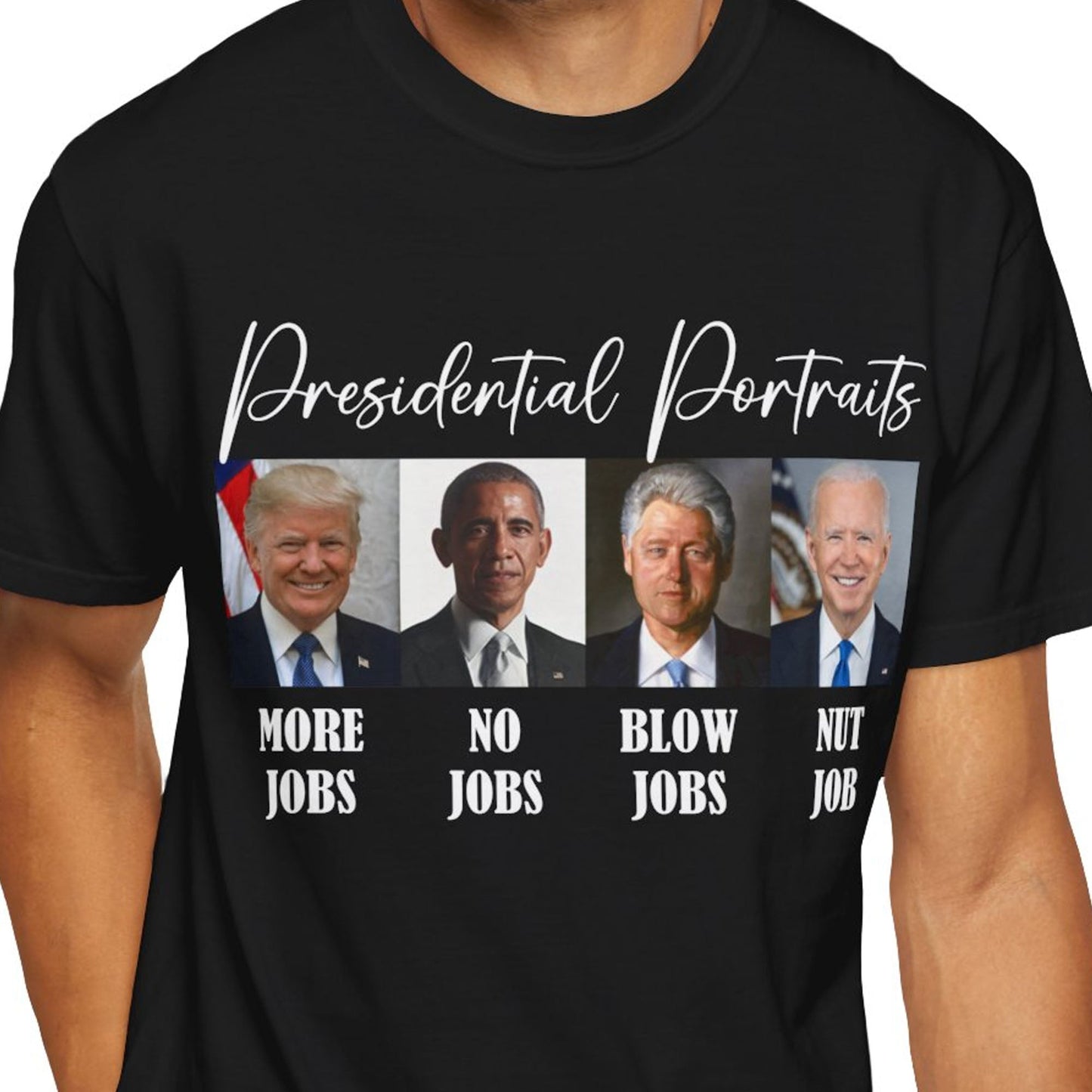 Presidential Portraits Shirt | Donald Trump Homage Shirt | Donald Trump Fan Tees C920 - GOP