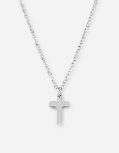 Silver Cross Necklace