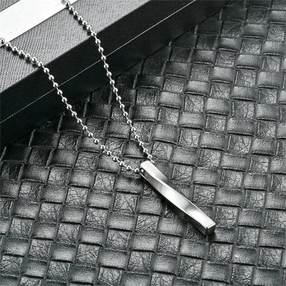 Rhombus Titanium Necklace