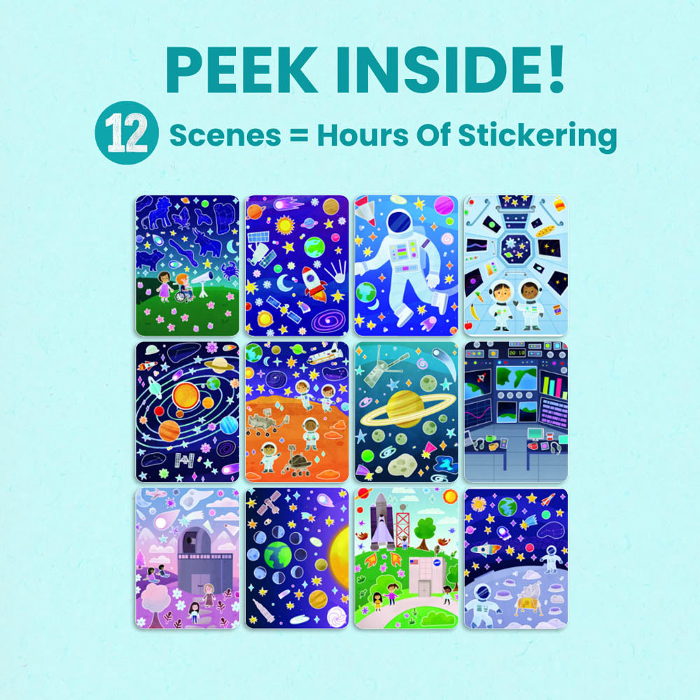 Space Sticker Book