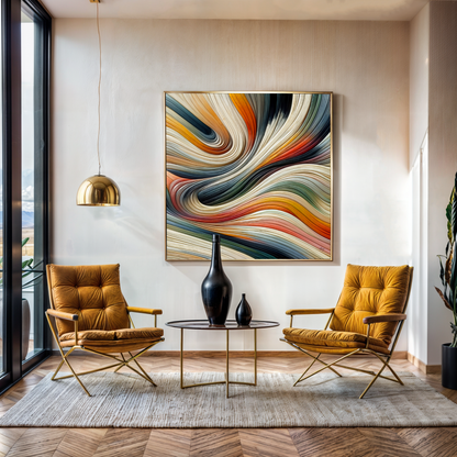 Canvas Print: "Spectral Swirl"