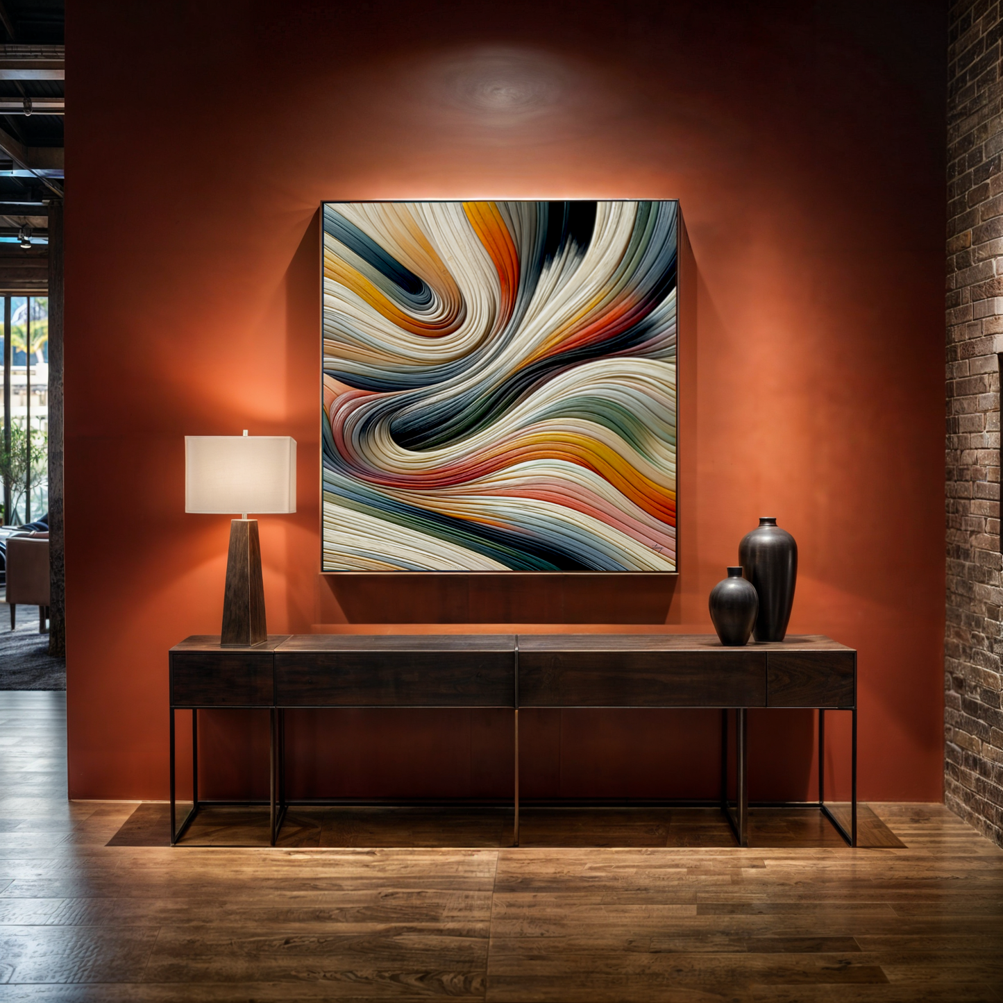 Canvas Print: "Spectral Swirl"