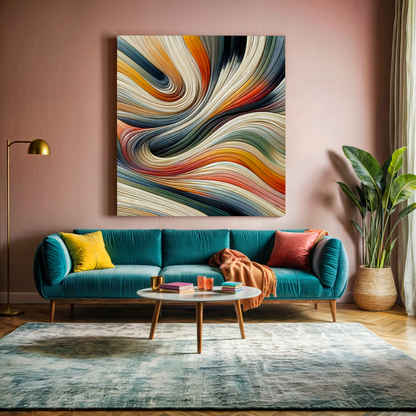 Canvas Print: "Spectral Swirl"