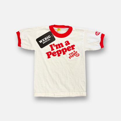 SPICY PEPPER VINTAGE TEE SIZE X-SMALL