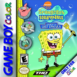 SpongeBob SquarePants Legend of the Lost Spatula (Gameboy Color)