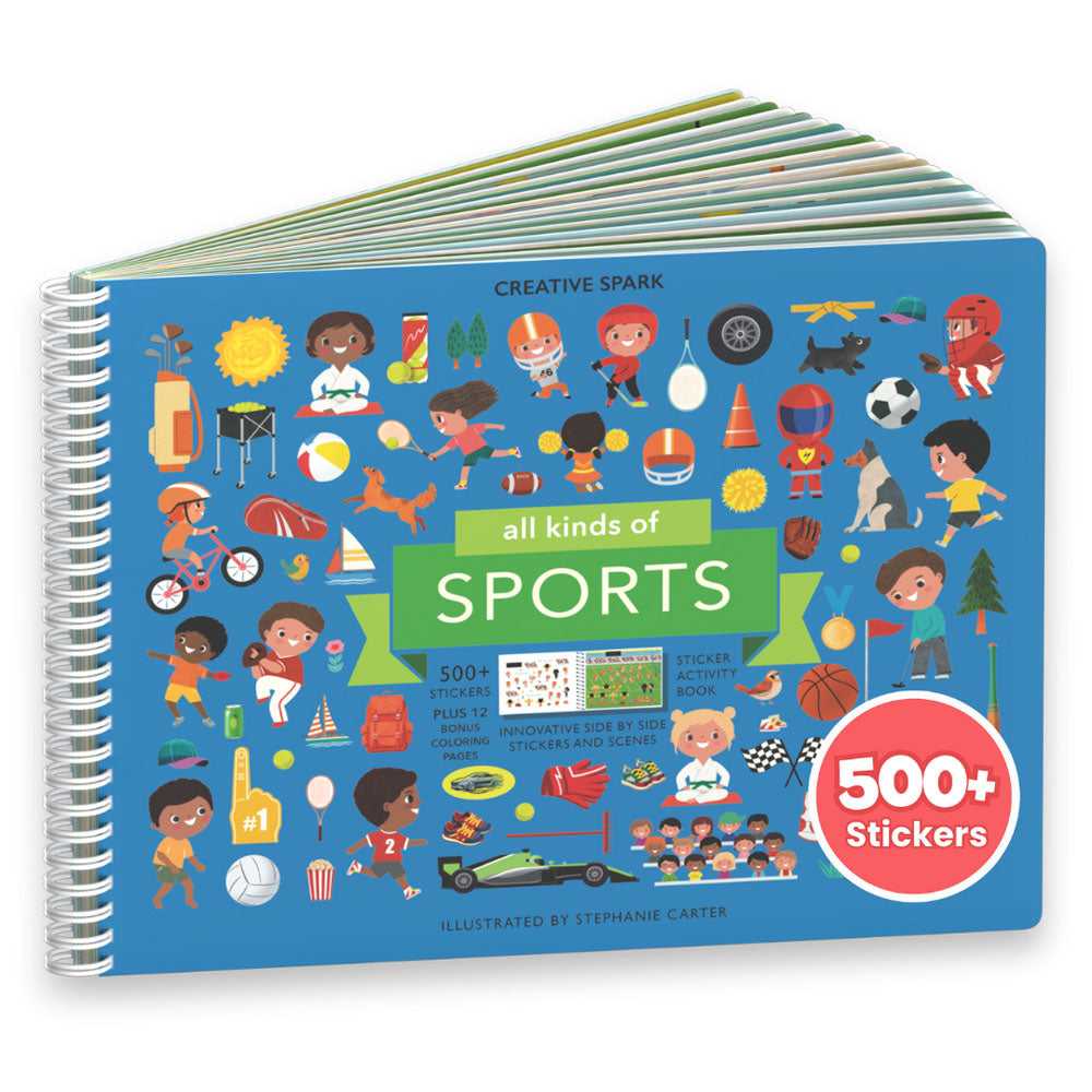 All Kinds of Sports Sticker Book