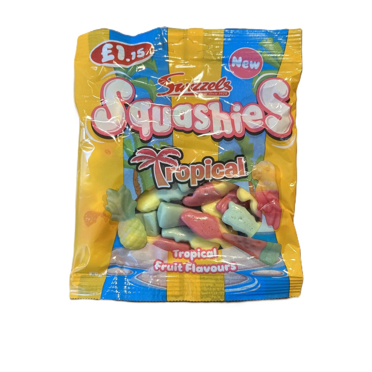 Tropical Squashies – Fruity Chewy Sweets | Limited Edition UK Candy