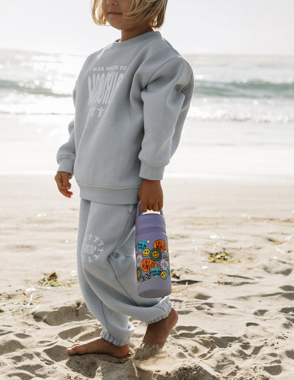 Sticker Collage Kids Water Bottle