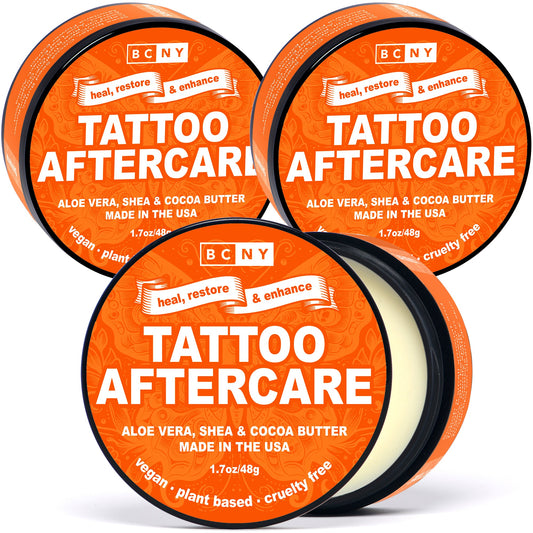 3-Pack Body Candy Tattoo Aftercare Tattoo Balm