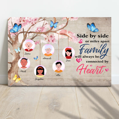 Family Will Always Be Connected By Heart Sign II