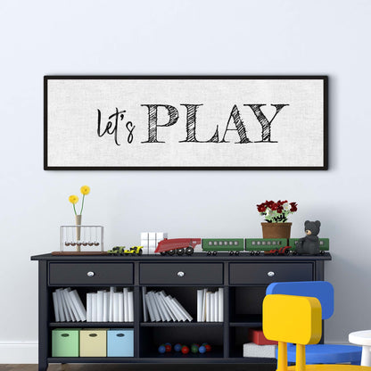 Let's Play Sign