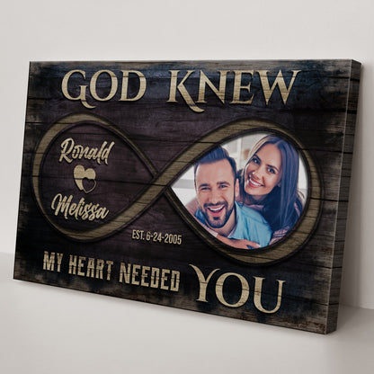God Knew Couple Sign II