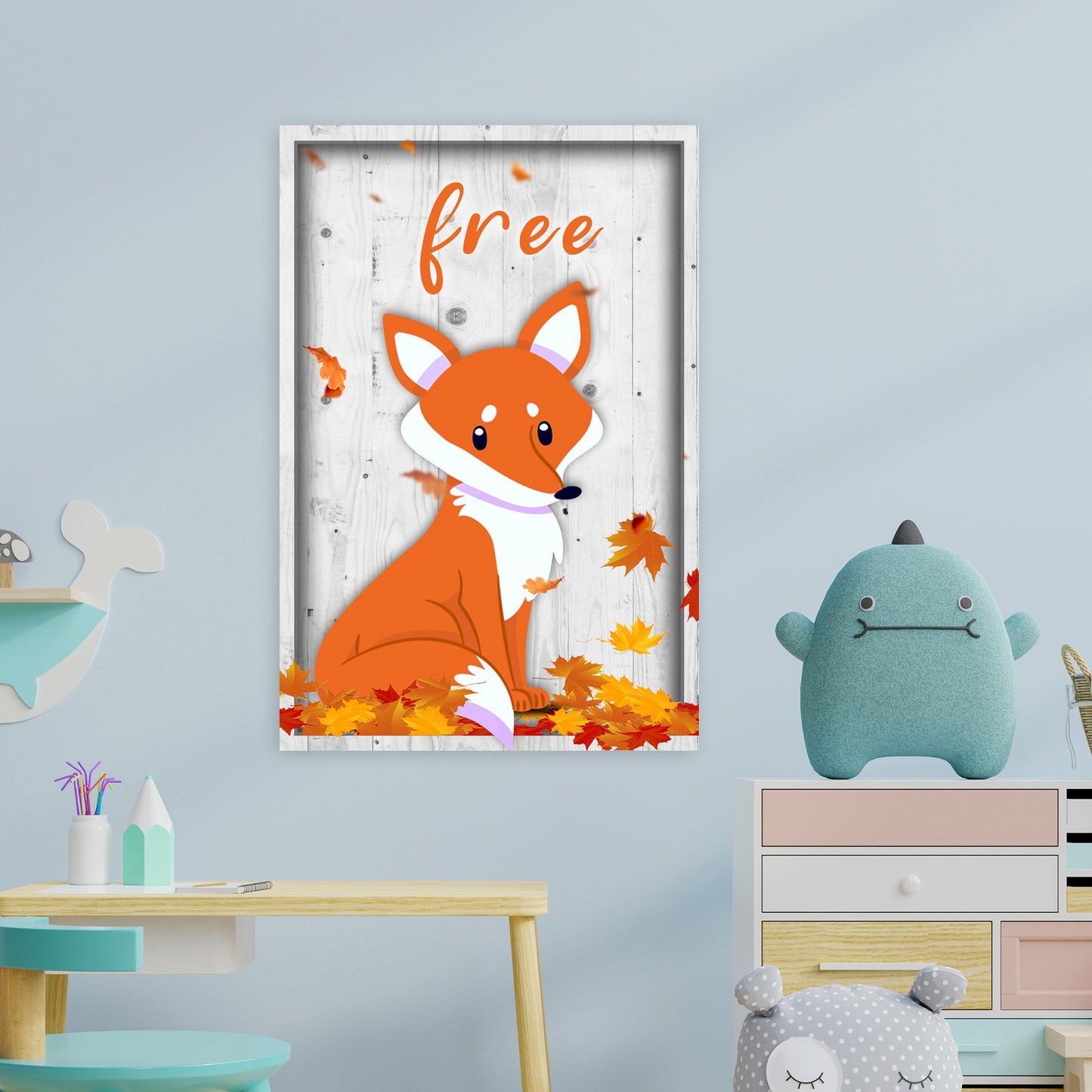 The Most Adorable Free Fox Sign
