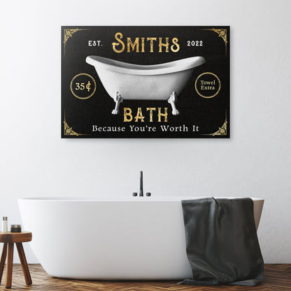 Family Bath Sign II